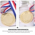 thumbnail image 3 of OULII Lot de 12 Médailles Rondes Dorées pour Cérémonies de Remise de Prix et Événements Sportifs, 3 of 7