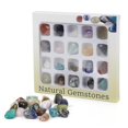 thumbnail image 2 of 20 piezas Mini colección de piedras minerales de cristal, juguetes educativos para niños, fiestas de cumpleaños y regalos de Navidad, 2 of 7