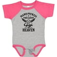 thumbnail image 3 of Inktastic Handpicked for Earth by My Gigi in Heaven with Angel Wings Boys or Girls Baby Bodysuit, 3 of 5