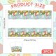 thumbnail image 2 of KAIYANG Mantel de Pascua para mesa de fiesta, diseño de flores primaverales y huevos de conejito, rectangular, de plástico, 137 x 274 cm (E-2), 2 of 5