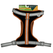 Vibrant Life Dog Harness, Orange & Black, (XL)