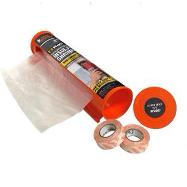 Frost King® EZ86CDS EZ Roll Heavy Duty Rollon Patio Door Shrink Kit 84" x 112" Polyolefin