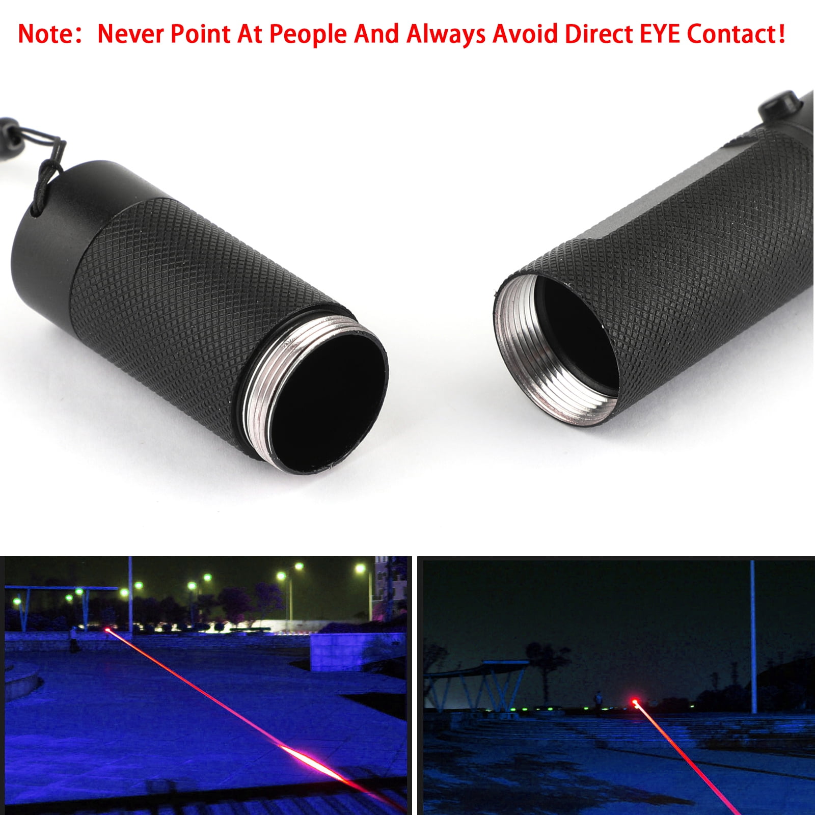 200Miles Red Laser Pointer Pen Visible Beam 18650 Light Lazer Lamp 650nm