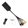 thumbnail image 2 of RCA/AV Capture Card Video High Definition Multimedia Ports To USB Adapter Multimedia Player USB Plug And Play, 2 of 7