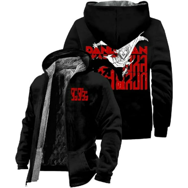 Anime Dandadan Okarun Zipper Hoodies Jacket Parkas Unisex Anime Dandadan Okarun Zipper Hoodies Jacket Parkas Unisex