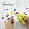 thumbnail image 2 of BAZIC 5" Blunt & Pointed Tip School Scissors, Assorted Color (2/Pack), 24-Packs, 2 of 5
