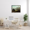 thumbnail image 5 of Stupell Industries Lake Lucern Albert Bierstadt Classic Fine Landscape Painting Painting Luster Gray Floating Framed Canvas Print Wall Art, Design by one1000paintings, 5 of 5