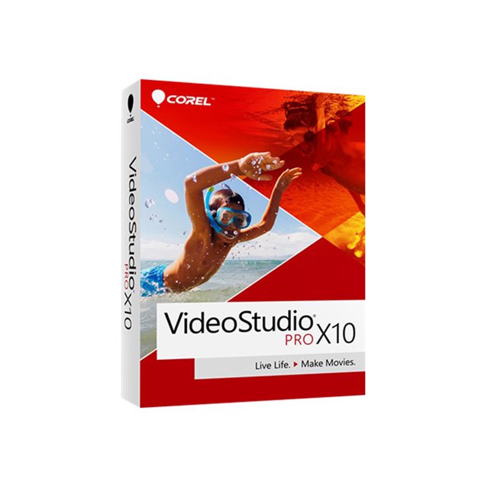 Corel VideoStudio Pro X10 Box pack 1 user DVD (minibox) Win
