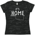 thumbnail image 3 of Inktastic It's Home State of Oklahoma Outline Women's T-Shirt, 3 of 5