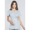 Cherokee Workwear Professionals Maternity Women's Scrubs Top Mock Wrap WW685