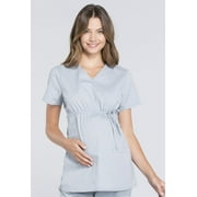 Cherokee Workwear Professionals Maternity Women's Scrubs Top Mock Wrap WW685