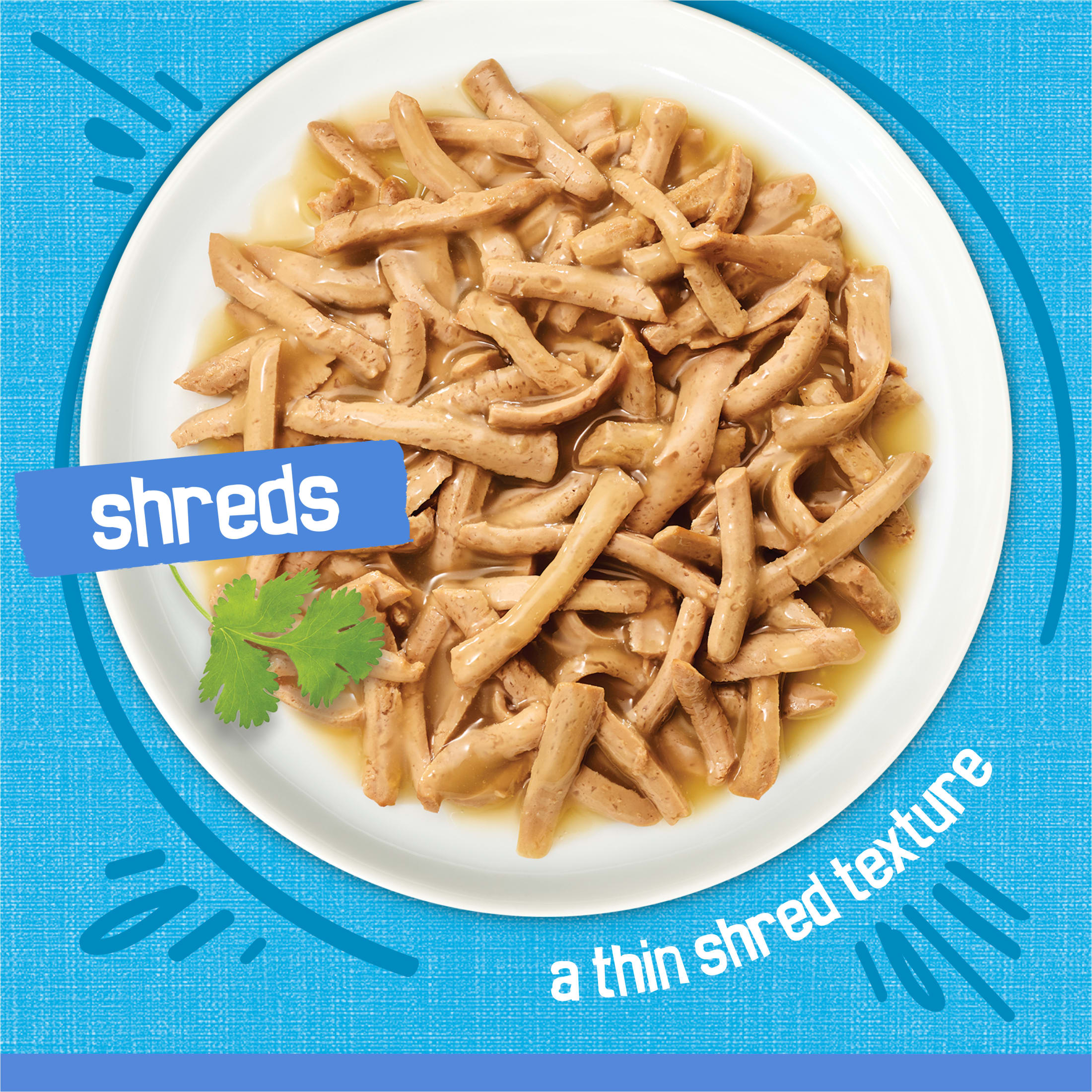 Friskies Shreds Ocean Whitefish & Tuna Wet Cat Food, 24 Pack photo 4