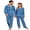 Blue Bear, variant on Ekouaer Christmas Family Matching Pajamas Long Sleeve Button Down Pj Set Festival Party Sleepwear