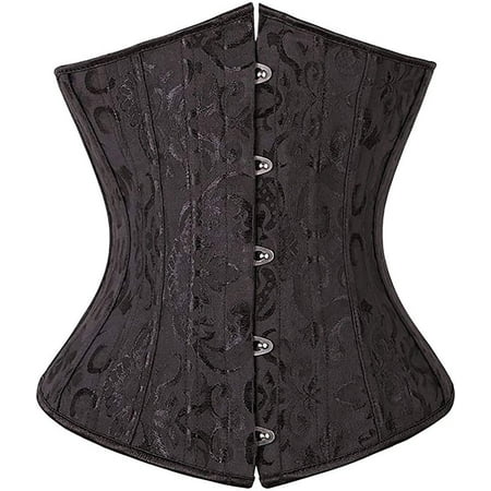 

QWZNDZGR Strapless Corset Top for Women Open Back Bustier Y2k Hourglass Shape Overbust