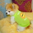 thumbnail image 2 of 2024 Pet Puppy Summer Lollipop Dog Medium Shirt Small Dog Cat Chihuahua Christmas Clothes Pet Clothes Vest T Dog Sweater Size Small Boy Shirt, 2 of 6