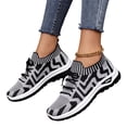 thumbnail image 2 of Domuza Womens Walking Shoes Tennis Nursing Fashion Running Travel Outdoor Casual Comfortable Sneakers for Summer Gray 6.5（EU-37）, 2 of 4