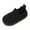Black, variant on IROINNID Toddler Boys and Girls Sneaker Slip On Shoes Kids Lightweight Breathable Walking Shoes