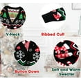 thumbnail image 5 of Lollipie Women Ugly Christmas Cardigan Sweater Long Sleeve Button Down Cozy V Neck Sweater Soft Knitwear, 5 of 8