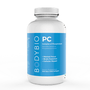 BodyBio - PC Brain Supplement 300 Phosphatidylcholine Softgels