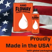 Kano Floway Industrial Cleaner Degreaser (Liquid-1 Gallon Can-Single), Solvent Removes Grease, Tar, Carbon, Grime from Auto Parts, Engines, Brakes, Electrical, Machinery, Equipment (FL011)