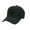 Black, variant on Plain Baseball Cap - Blank Hat with Solid Color and Adjustable (White)