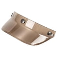 thumbnail image 5 of Universal 3 Snap-button Visor Flip Up Wind Shield For Open Face Motorcycle Helmet, 5 of 5