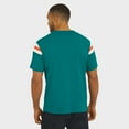 thumbnail image 5 of Men's Darius Rucker Collection by Fanatics Aqua Miami Dolphins Distressed Throwback Shoulder Stripe T-Shirt, 5 of 6