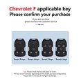 thumbnail image 2 of Car Key Case Cover Holder Keychain for GMC Terrain 2019 for Chevrolet Suburban 2019 5 6 Buttons Car Key Cover Fob Accessories, 2 of 11
