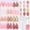 Caramel Drift - 360PCS, variant on Beetles Caramel Drift Press On Nails Kit, Short Square, 360 Pcs 12 Colors with Nail Glue, Adhesive Tabs & Nail Art Stickers
