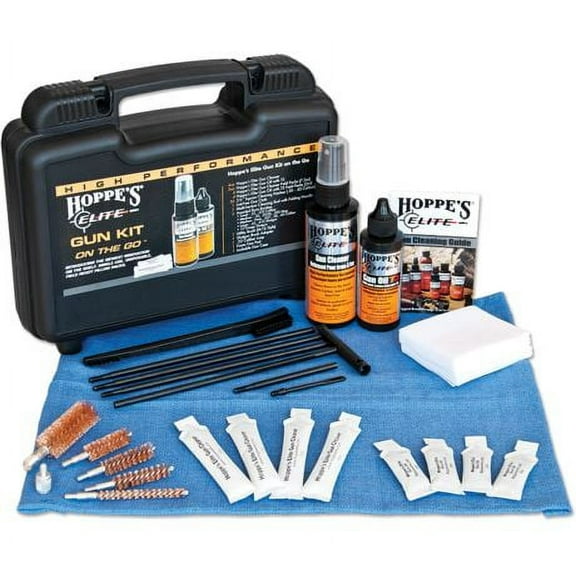 Hoppe's Elite On The Go Gun Care Cleaning Kit, EGCOTG