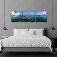 thumbnail image 5 of Epic Art 'Miami Twilight' by Epic Portfolio, Acrylic Glass Wall Art, 3 Piece Set, 72" x 24", 5 of 8