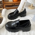 thumbnail image 3 of Mocassins pour Femmes, Mode, Bout Rond, Confortables pour Marcher, Chaussures Habillées, 3 of 7