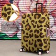 thumbnail image 4 of Yellow and Brown Of Leopard Print Luggage Cover Fashion Suitcase Cover Baggage Covers Fit 25-28 Inch Luggage (Go Travel), 4 of 5