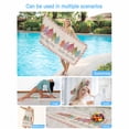 thumbnail image 3 of Merry Christmas Beach Towels Blanket Soft&Absorbent Quick Dry Microfiber Farmhouse Christmas Tree Pool Towels for Swimming ,Yoga, Sports, Gym, Camping,Large 30X60in, Pink Plaid Purple Blue Green, 3 of 8
