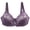 Purple, variant on Sports Bras for Women Plus Size Lace Bra BCDEF Cup 36/80-46/105 Womens Seamless Jelly Bras