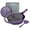 Purple, variant on Tiborang 8-In-1 Nonstick Frying Pan, Large 5.5 Quart Pot Deep Multi-Functional Wok, Dishwasher Safe, Oven Safe, Easy to Clean,