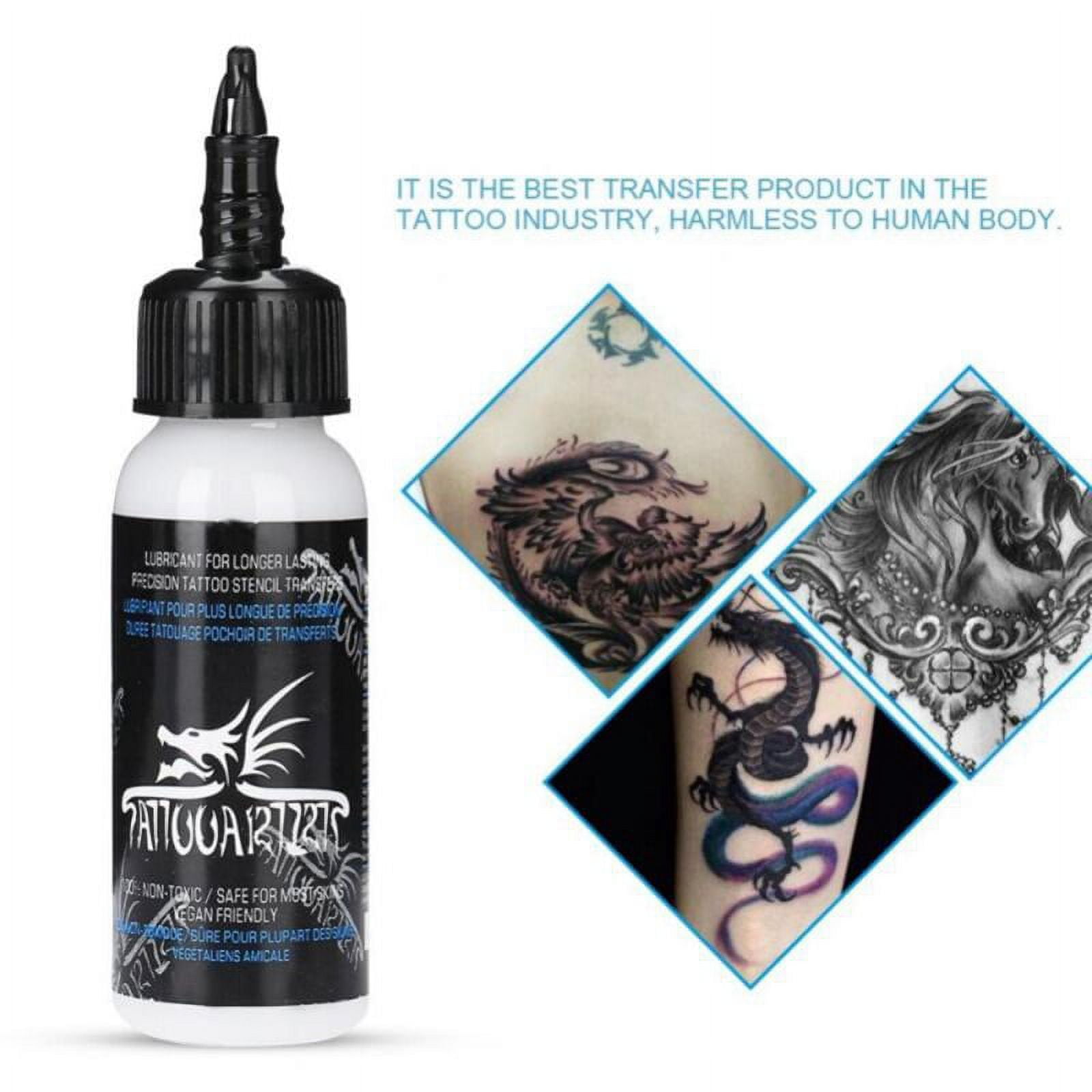Transfer Paste For Stencils Tattoo Transfer Paste 2 Pcs Stencil Stuff  Tattoo Transfer Gel Temporary Tattoo Supplies Accessories For Beginners  Body Paint Stencil Primer : : Beauty & Personal Care