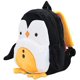 thumbnail image 2 of Mochila linda para niños pequeños, bolsa de viaje con dibujos de animales de felpa, minibolsa de viaje para niñas de 2 a 6 años (Pingüino), 2 of 5
