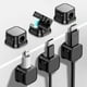 thumbnail image 1 of 6 Piezas Organizador de Cables, Magnetic Cable Clip, Ajustable Canaletas para Cables - Clip Cable, Grapas Cable, Cable Management, Organizador de Escritorio, Cubre Cables, para el Hogar, Oficina, 1 of 5