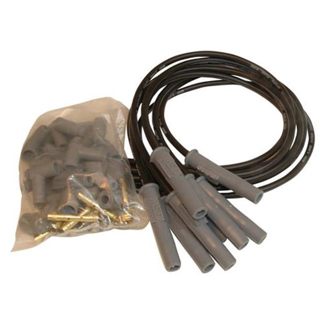 31233 Universal Spark Plug Wire Set, Black