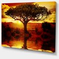 thumbnail image 3 of Design Art - Lonely Tree in African Sunset, 3 of 4