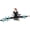 Cyan, variant on Rigel Stretcher, 330LBS Stretch Machine, Heavy Duty Steel Frame Equipment Splits Machine, Stretching Machine for Gym Split Machine Fitness Equipment