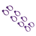 thumbnail image 6 of LIFKOME 12Pcs Icing Bag Sealing Ring Purple 3.2 x 2.5 x 0.5in for Home Cooks and Baking, 6 of 8