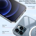 thumbnail image 4 of Étui Macsafe Originale Transparente pour Magsafe IPhone 14 Plus 13 15 Pro Max 12 Mini 14Pro 13Pro IPones I14 I15 Mac Couverture d'Animation Sécurisée pour IPhone 14 Pro avec Boîte, 4 of 5