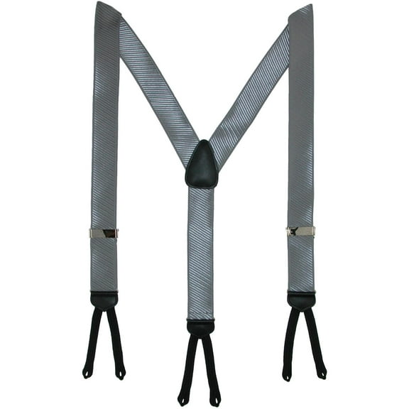 CrookhornDavis Eastside Solid Diagonal Formal Elastic Braces (Men)