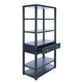 thumbnail image 6 of SAFAVIEH Johni Glam Style 1 Drawer 5 Shelf Etagere, Navy (32 in. W x 18 in. D x 70 in. H), 6 of 14