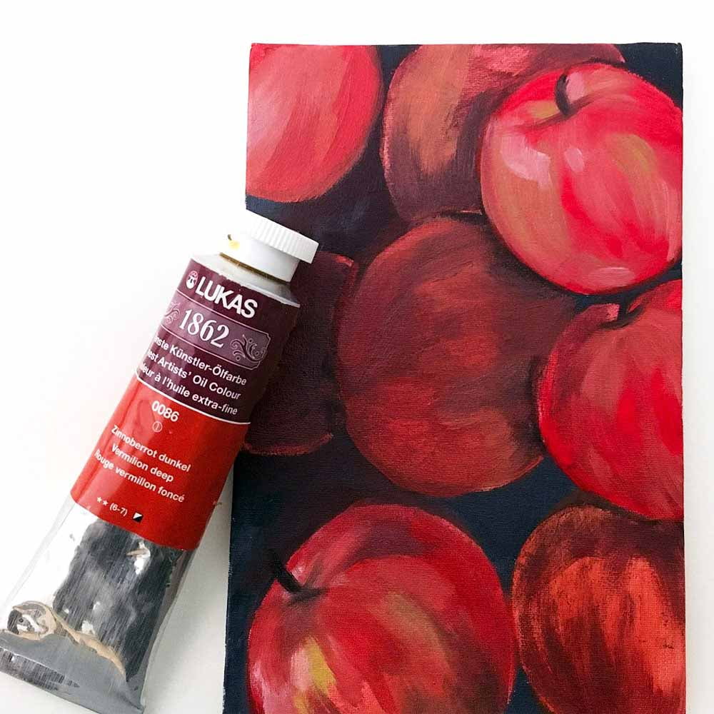 Lukas 1862 Professional Artist Oil Paint - Fast-Drying, Non-Yellowing, Highly Pigmented Oil Paint, Gold MetAllic, 37 mL