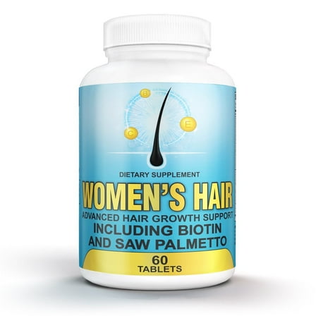 Hair Growth Vitamins for Women-DHT Blocker, Anti Hair Loss,Hair Growth Supplement for Perfect Hair.Hair Growth Pills for Thinning Hair.Get Healthy,Glow,Longer,Thick Hair.with Biotin,Saw Palmetto.