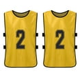 thumbnail image 7 of Mixfeer 12PCS Kid's Football Pinnies Quick Drying Soccer Jerseys Youth Sports Scrimmage Basketball Team Training Numbered Bibs Practice Sports Vest, 7 of 7