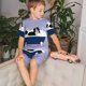 thumbnail image 4 of Balery Bernese Mountain Dog Sitting Bath Tub Conjunto de Pijama Infantil de Manga Corta con Estampado – Ropa de Dormir de Algodón Suave-3X-Large, 4 of 6